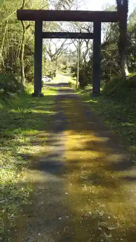 稲村神社の鳥居