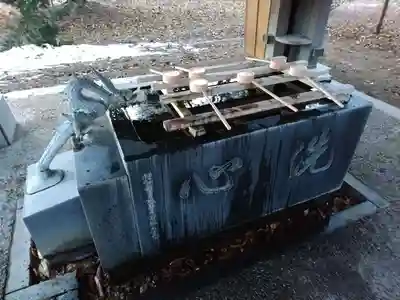 帯廣神社の手水舎