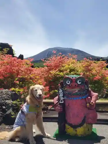 寛永寺別院浅間山観音堂の動物