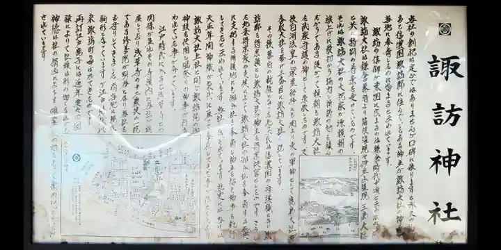 諏訪神社の歴史