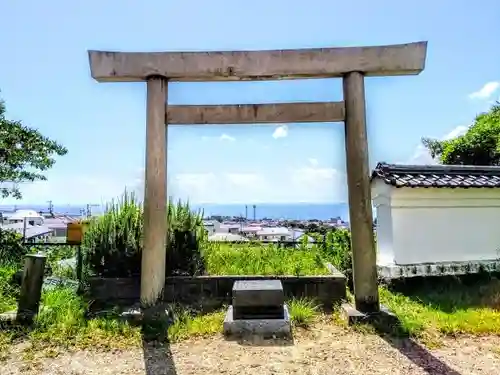 佐治神社の鳥居