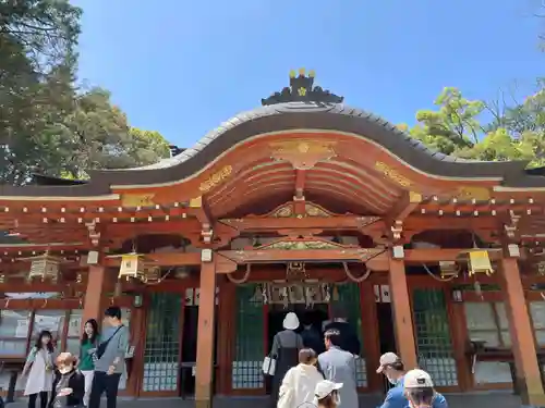 長岡天満宮の本殿・本堂