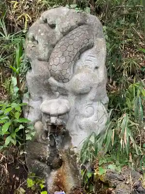 磯山弁財天の狛犬