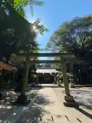 三ケ尻八幡神社の鳥居