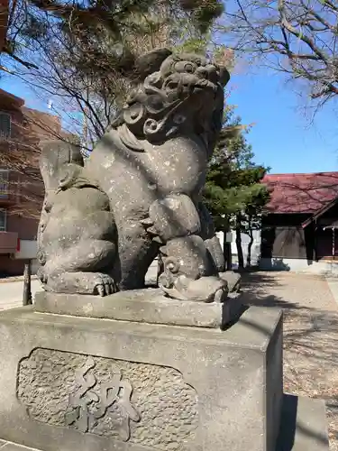 中の島神社の狛犬