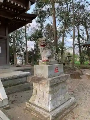 有吉日枝神社の狛犬