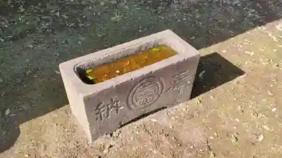 高松入神社の手水舎