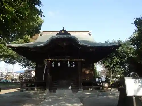 下石原八幡神社の本殿・本堂