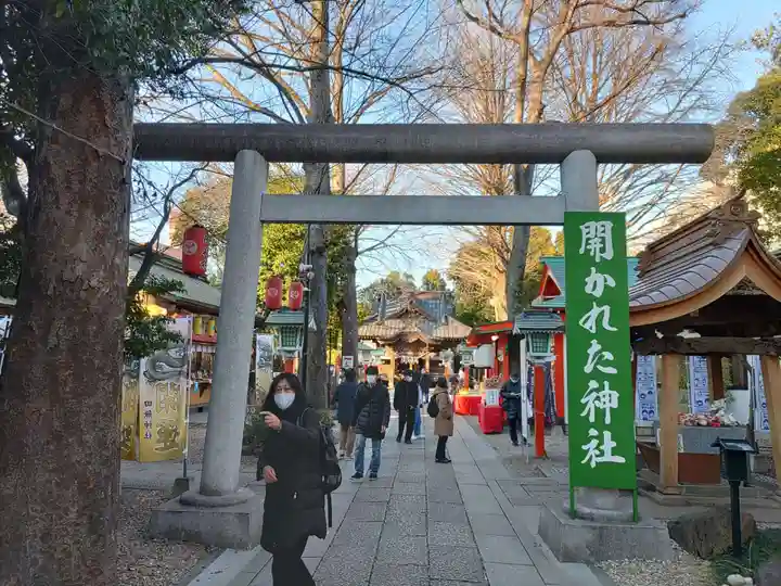 田無神社の鳥居
