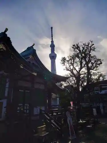 高木神社の景色