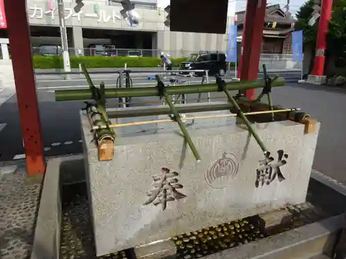 東京羽田 穴守稲荷神社の手水