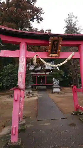 田中神社の鳥居