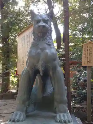 駒木諏訪神社の狛犬