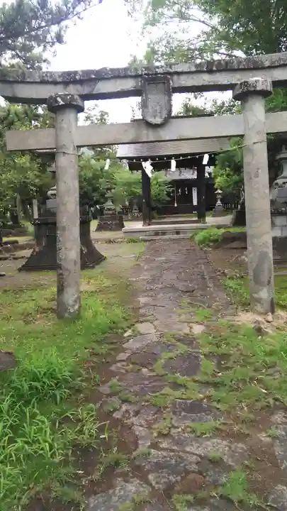 柴宮神社の鳥居