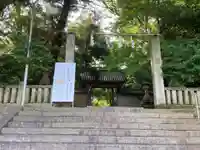 石岡神社の山門・神門