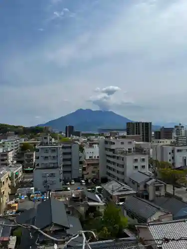 南洲神社の景色