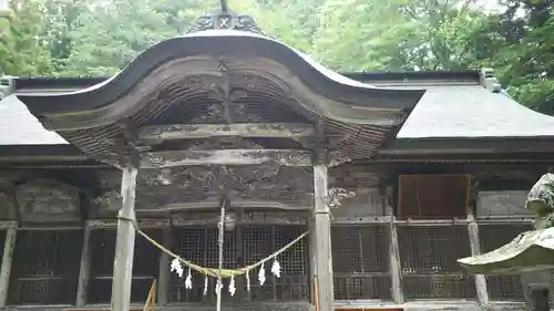 木幡山隠津島神社(二本松市)の本殿・本堂