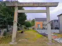 諏訪社(赤池町)の鳥居