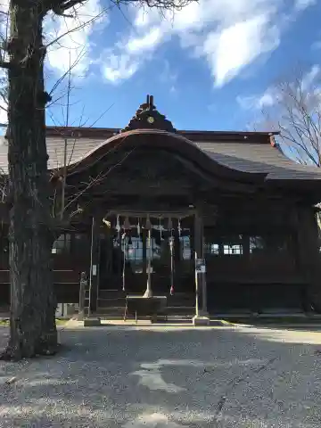 米子八幡神社の本殿・本堂
