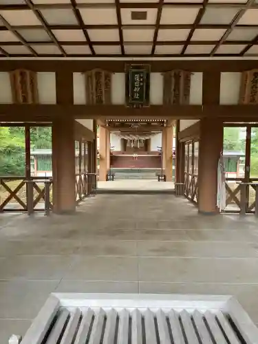 鳥取縣護國神社の本殿・本堂
