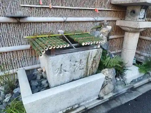 三嶋神社の手水舎