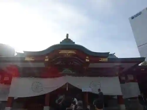日枝神社の本殿・本堂