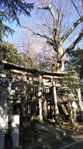 沓掛香取神社の鳥居