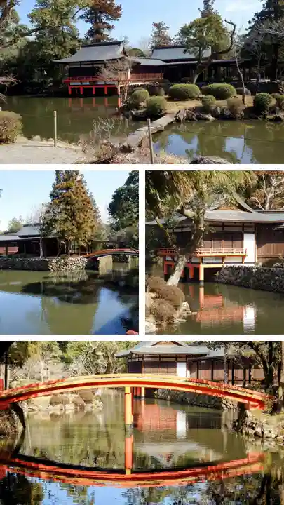 宇佐神宮の庭園