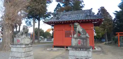 女体神社の狛犬