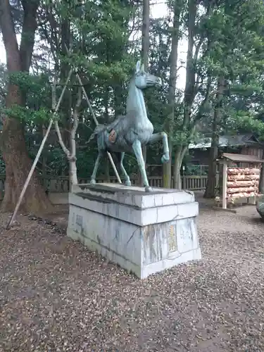 宇都宮二荒山神社の狛犬