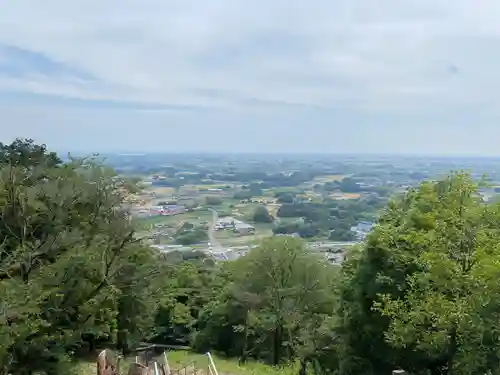 三毳神社（奥宮）の景色