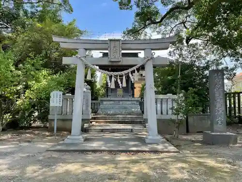 葛飾八幡宮の鳥居