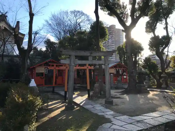 難波大社 生國魂神社の末社・摂社