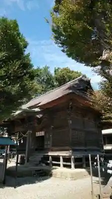 髙部屋神社の本殿・本堂