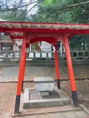 芽室神社の手水舎