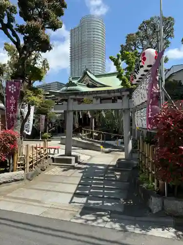 高木神社の鳥居