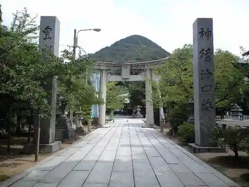 宮地嶽神社の鳥居