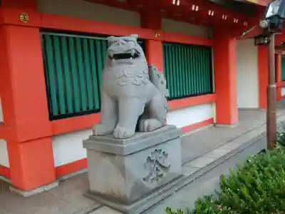 千葉神社の狛犬
