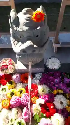 新川皇大神社の手水舎