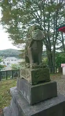 一皇子宮の狛犬