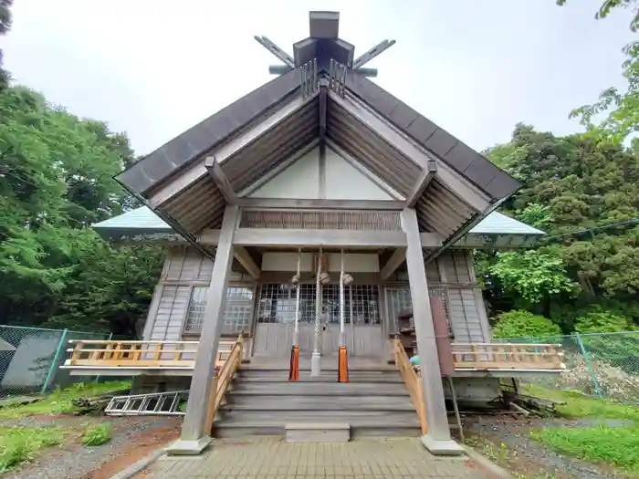 川汲稲荷神社の本殿