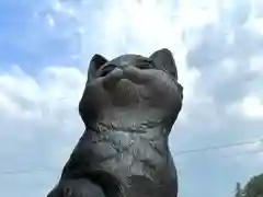 菱野健功神社の狛犬