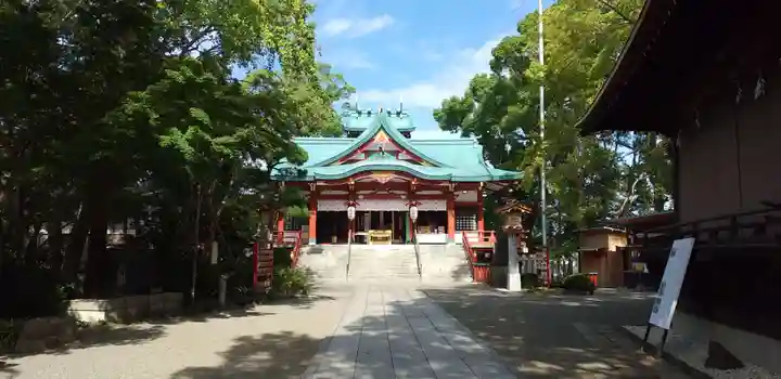 多摩川浅間神社の本殿・本堂