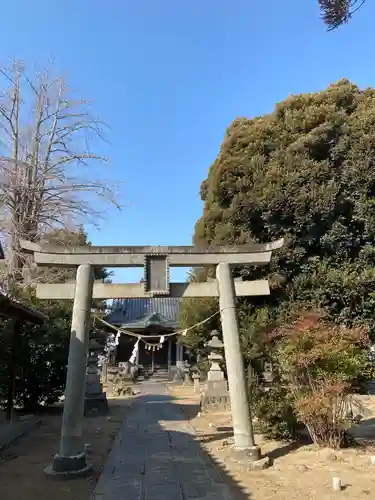 横瀬神社の鳥居