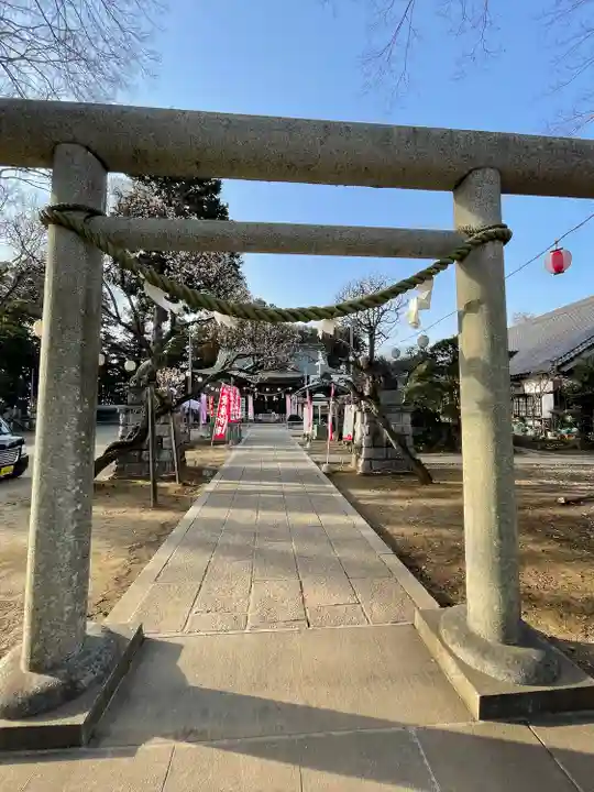 大生郷天満宮の鳥居