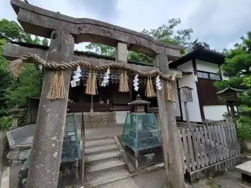 嚴島神社 (京都御苑)の鳥居