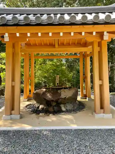 鏑射寺の手水舎