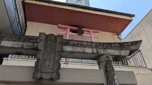 本古川町稲荷神社の鳥居