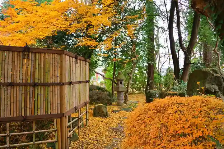 神炊館神社 ⁂奥州須賀川総鎮守⁂の庭園