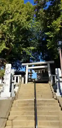 矢切神社の鳥居